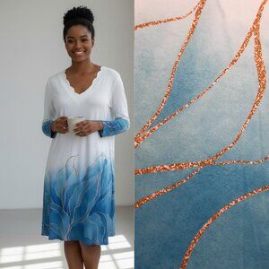 Ethereal long sleeve boho dress - Just Fashion Now brand - NWT